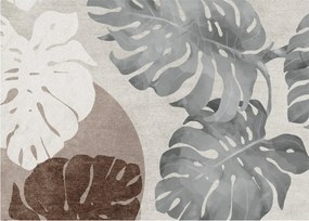 Kép - Design levelekkel (70x50 cm)
