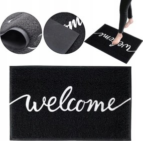 Lábtörlő 3D Pvc bejárati ajtó alá csúszásgátló gumiszőnyeg 37,5x58cm