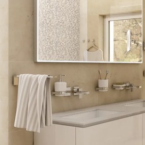 NIMCO MA 29097-26 - Fali törölközőtartó MAYA 37 cm fényezett króm