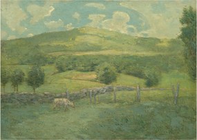 Üveg kép - Julian Alden Weir, Obweebetuck, reprodukciók (70x50 cm)