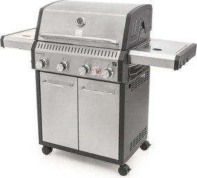 G21 Alabama Silver BBQ Premium Line gázgrill, 5 égő + redukciós szelep ajándékba