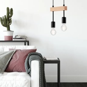 ORAZIO függeszték 2xE27/60W/230V, kábellel