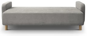 Szürke kinyitható tárolóhelyes kanapé 231 cm Elen – Micadoni