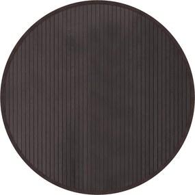vidaXL kerek sötétbarna bambusz szőnyeg 80 cm