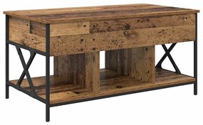 Dohányzóasztal Régi fa 100 x 55 x 50 cm Faanyag