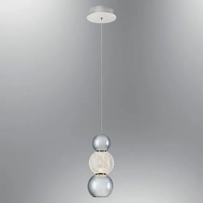 CREMONA kábelre függesztett csillár LED/5W/230V 3000K matt króm