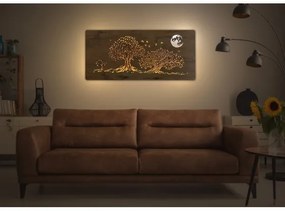 Li-Go 5042/DUB2 - LED fali dekoráció LED/24W/230V 110x50 cm tölgy/három tölgy