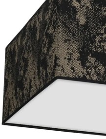 Mennyezeti lámpa SATINO 2xE27/60W/230V fekete/arany