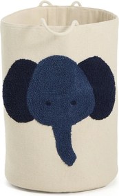 Elefántcsont színű textil játéktároló kosár ø 35x50 cm Tandani – Kave Home