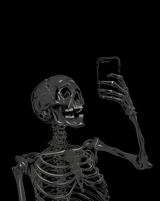 Poszter 40x50cm Selfie Túl az időn