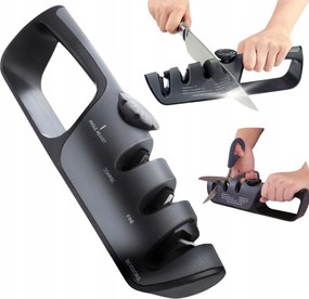 Kés- és ollóélező 3az1ben Többfunkciós Csúszásgátló Kompakt