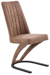 HAL-K338 modern fémvázas szék textilbőr kárpitozással