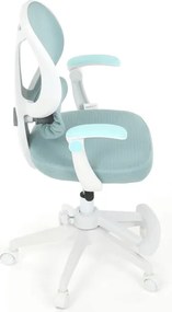 Junior Irodai forgószék kék mesh kárpittal. KA-W8008 BLUE