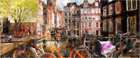 Kép - Amsterdam (120x50 cm)