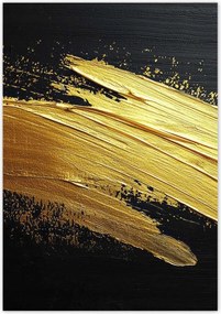 Poszterek A1 Pion Arany csillogás ecsettel