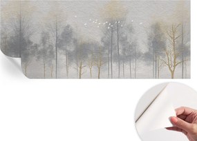 Modern Öntapadós Fotótapéta Mosható Erdei harmónia 250x104 cm