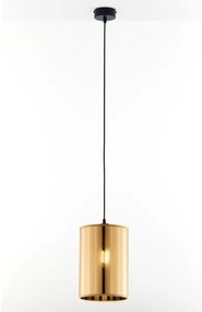 Jupiter 2090 - Kábeles csillár CORTINA 1xE27/15W/230V arany/fekete