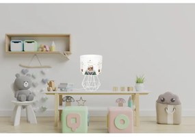 Gyereklámpa BEARS 1xE27/60W/230V