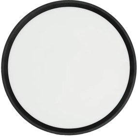 Fulgur 42362 - LED Mennyezeti lámpa NOMY LED/24W/230V átm. 30 cm fekete