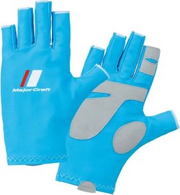 MAJOR CRAFT UV-CUT GLOVE NYÁRI UV KESZTYŰ LL Light Blue