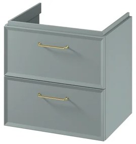 Cersanit S1021-003 - Függesztett mosdószekrény MILLE 60x45 cm mentaszínű