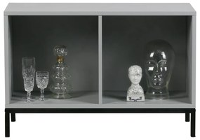 Szürke borovi fenyő moduláris könyvespolc 81x41 cm Vt – vtwonen