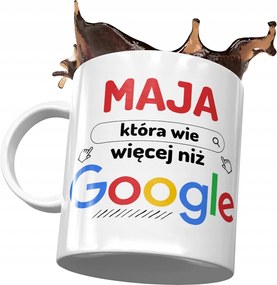 Bögre Maja Barátnő Feleség Nyomtatott Fotóval