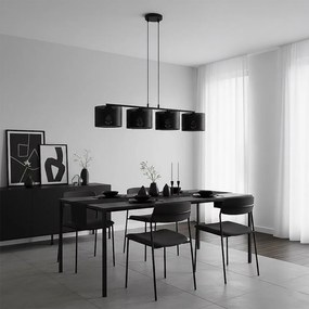 Emibig modern függeszték lux fekete emi1670/4