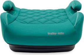 Autós ülésmagasító BABY MIX HERO Plus ISOFIX I-SIZE emerald