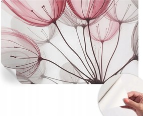 Öntapadós Dekoratív Fotótapéta Hálószobába Virágos sziluettek 416x254