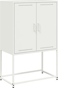 vidaXL fehér acél magasszekrény 68,5 x 38,5 x 107 cm