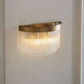 Endon 119125 - CLERMONT fali lámpa 2xE14/6W/230V sárgaréz