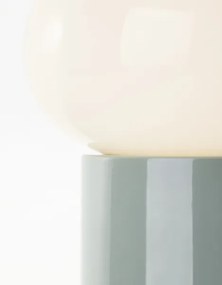 Brilliant - Asztali lámpa KNUT 1xE27/25W/230V zöld/fehér