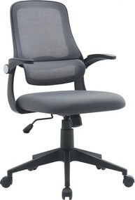 Szürke kárpitozott irodai szék Gilmore – Yes Everyday