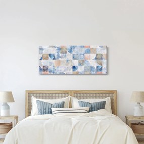 Kép - Geometrikus formák a falon (120x50 cm)