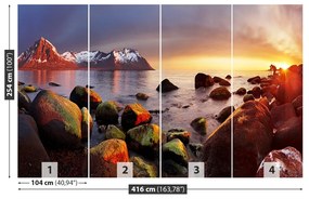 Fotótapéta Ocean Norvégia 104x70 cm