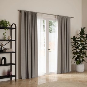 Acél bővíthető dupla függönykarnis 76 - 213 cm Twilight – Umbra