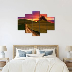 Mezei naplemente képe (150x105 cm)
