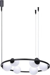 ZUMA LINE 5007 ORBIT Modern Függesztett Lámpa Fehér, Fekete E14/E27 IP20