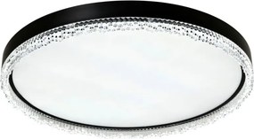 ZUMA LINE FM2304600R-MB REGI Kerek Mennyezeti Lámpa Fekete LED IP20