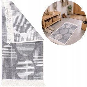 Fürdőszobaszőnyeg 40x70 cm Boho Szőnyeg Kétoldalas Modern Dekoratív