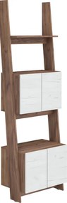 Regál szekrénnyel 60 cm 2 Raul (tobaco + fehér craft). 780577
