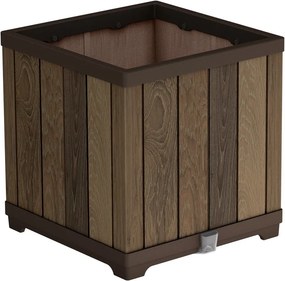 Műanyag önöntözős virágcserép Deco Square – Keter