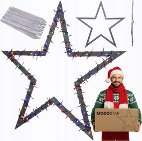 Karácsonyi függőcsillag, mint a bakok ModoStar 139cm Impregnat eco