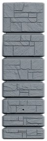 Esőhordó, 57,5 x 38,4 cm, 350 l, szürke