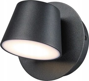 Fali lámpa Kuola MB1350-1 Bk Italux