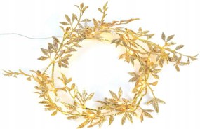Aca Lighting arany girland, 20 mini Led Ww izzĂł elemekkel (2xAA) ezĂŒst