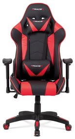 Vörös Ekobőr Gamer Szék, Hinta Mechanikával. KA-F03 RED