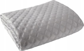 Velvi velvet steppelt ágytakaró 170x210 005 világos szürke