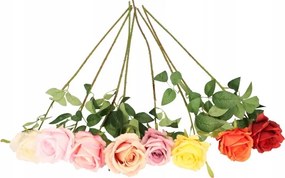 Mesterséges rózsa ág szimpla 64 cm művirág növény